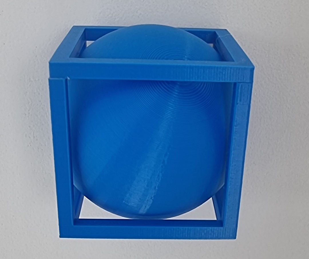 Sphere in Square Large Sphere in Square Large