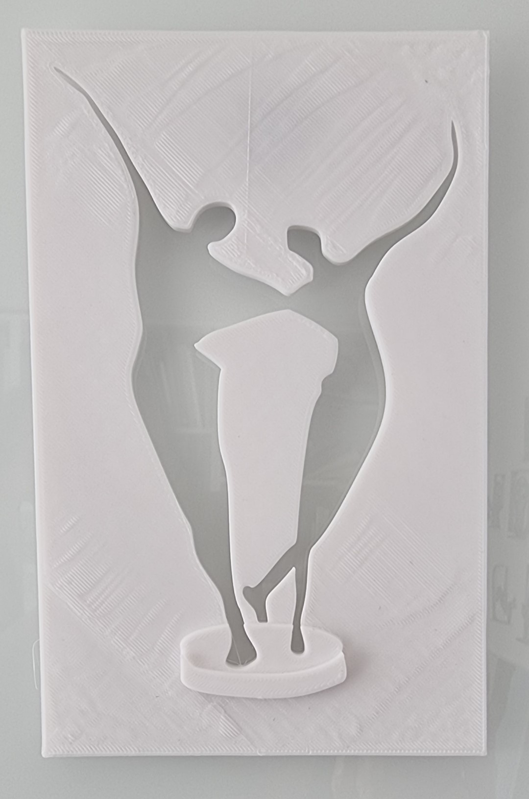 Tango Dancers 2 White